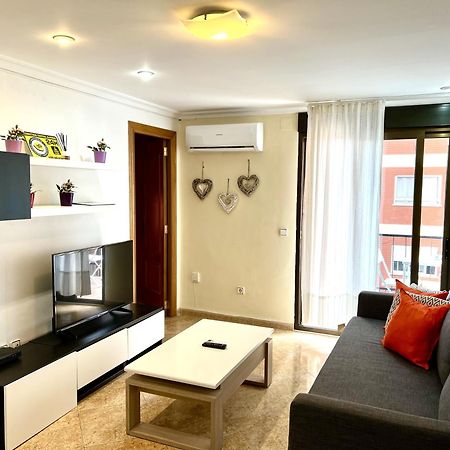 Moderno Y Acogedor Apartamento Para 6 Personas Valencia Buitenkant foto